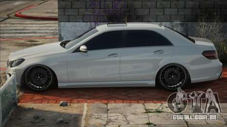 Mercedes-Benz E200 White para GTA San Andreas