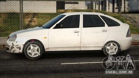 Lada Priora Silver Hatchback para GTA San Andreas