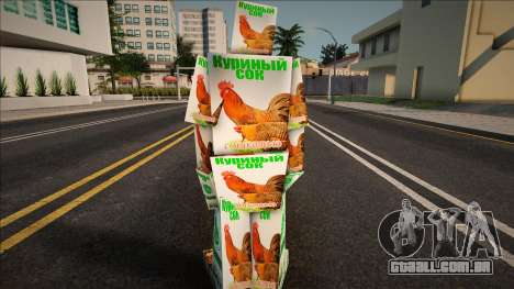 Suco de galinha para GTA San Andreas