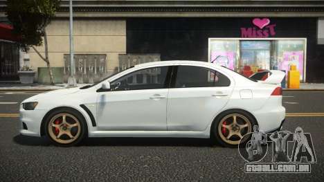 Mitsubishi Lancer Evolution X DSF para GTA 4