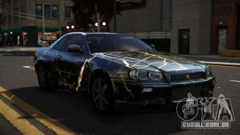 Nissan Skyline R34 Heroshi S9 para GTA 4