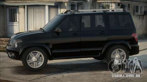 UAZ Patriot Preto para GTA San Andreas