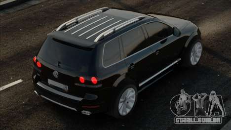 Volkswagen Touareg R50 Black para GTA San Andreas