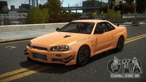 Nissan Skyline R34 Gijo para GTA 4