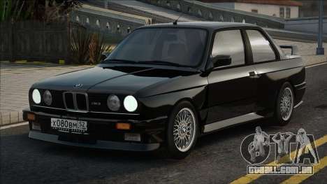 1991 BMW M3 E30 Black para GTA San Andreas