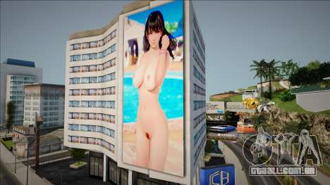 Dear Or Alive Nude Girl Billboard para GTA San Andreas