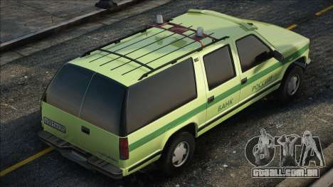 Chevrolet Suburban GMT400 1998 Coleção de dinhei para GTA San Andreas