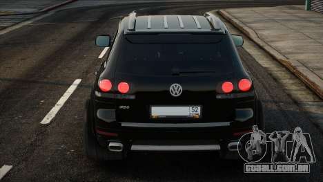 Volkswagen Touareg R50 Black para GTA San Andreas