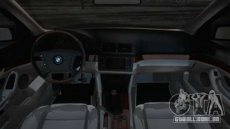 BMW e39 540i Grey para GTA San Andreas