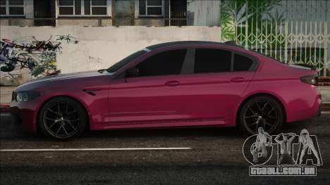 BMW M5 F90 2018 Red para GTA San Andreas