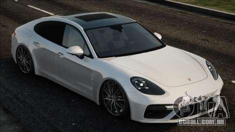 Porsche Panamera Turbo - White para GTA San Andreas