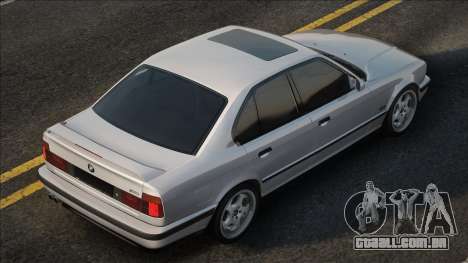 BMW M5 E34 White para GTA San Andreas