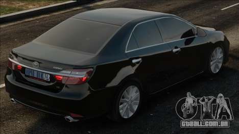 Toyota Camry V8 Preto para GTA San Andreas