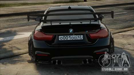 BMW M4 F83 Blek para GTA San Andreas