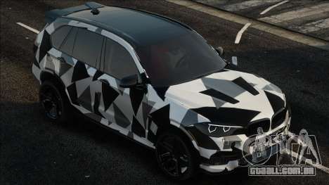 BMW X5M Vinyl para GTA San Andreas