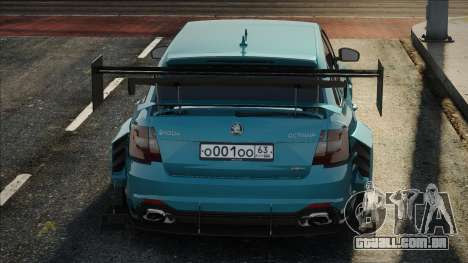 Skoda Octavia VRS BLue para GTA San Andreas