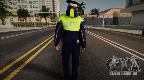 Inspetor da polícia de trânsito em uniforme de m para GTA San Andreas