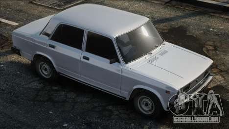 VAZ 2105 Branco em stock para GTA San Andreas