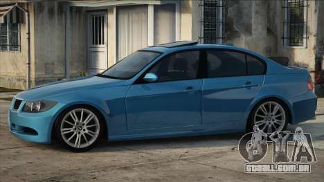 BMW e90 Blue para GTA San Andreas