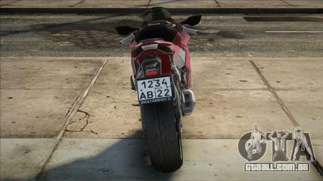 Kawasaki Ninja Red para GTA San Andreas