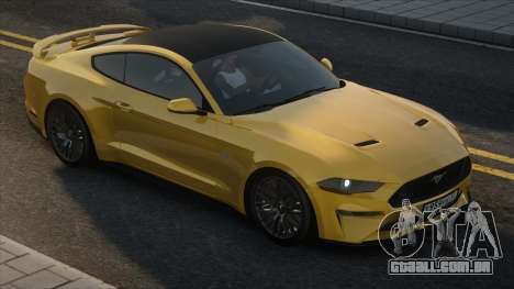 2018 Ford Mustang GT [Yellow] para GTA San Andreas