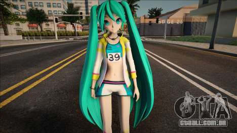 PDFT Hatsune Miku Running v1 para GTA San Andreas