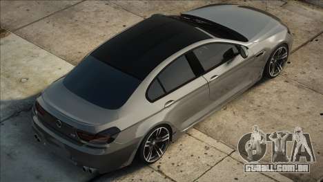 BMW M6 Gran Coupe Silver para GTA San Andreas