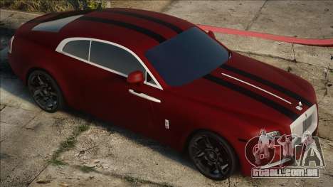 Rolce-Royce Wraith (Sed) para GTA San Andreas