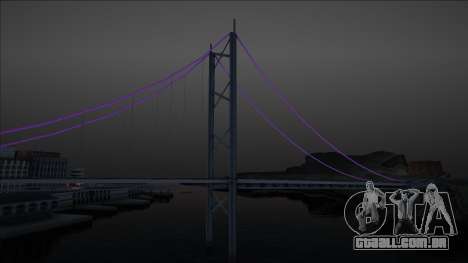 Ponte Neon em San Fierro para GTA San Andreas