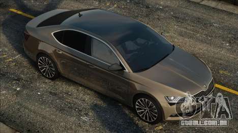 Skoda Superb Grey para GTA San Andreas