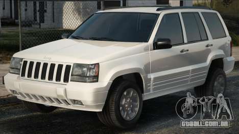 Jeep Grand Cherokee ZJ White para GTA San Andreas