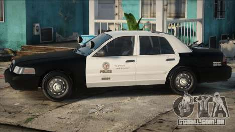 LAPD 2011 Ford Crown Victoria Slicktop para GTA San Andreas