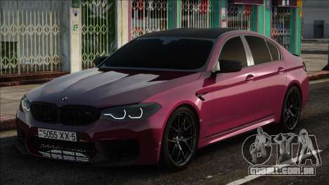 BMW M5 F90 2018 Red para GTA San Andreas