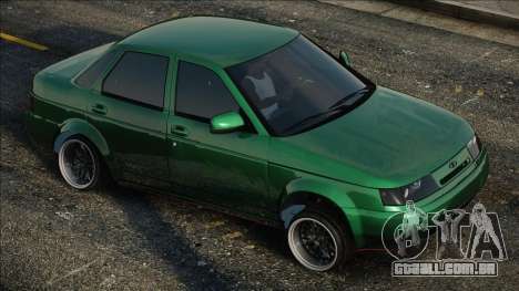 VAZ 2110 Verde para GTA San Andreas