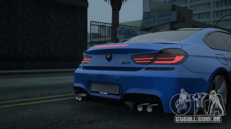 BMW M6 F13 YuceL para GTA San Andreas