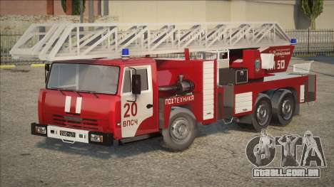 AL KamAZ-65115 Bombeiro (Ministério de Situações para GTA San Andreas