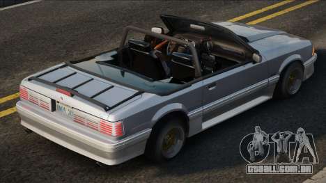 1987 Ford Mustang GT 5.0 Convertible para GTA San Andreas