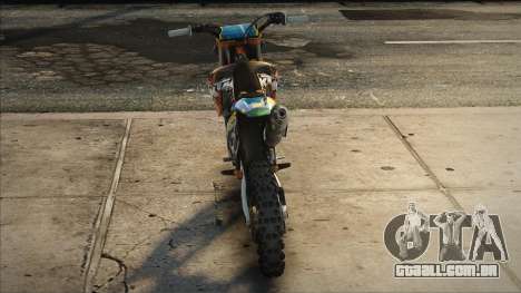 Brazil KTM 450 para GTA San Andreas