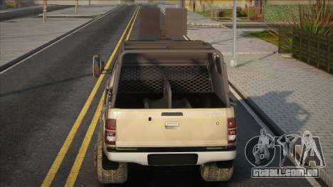 2015 Toyota Hilux VII Military Edition para GTA San Andreas