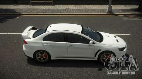 Mitsubishi Lancer Evolution X DSF para GTA 4