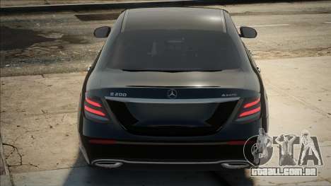 Mercedes-Benz E200 Black para GTA San Andreas