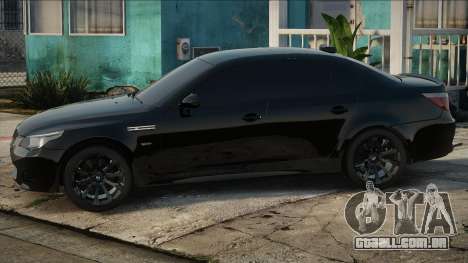 BMW M5 e60 Bllack para GTA San Andreas