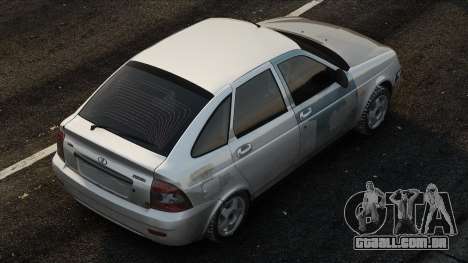 Lada Priora Silver Hatchback para GTA San Andreas