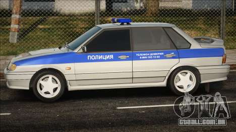 VAZ 2115 - Polícia para GTA San Andreas