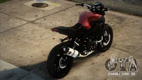 YAMAHA MT 09 ALET NALET [Realizim Motoru] para GTA San Andreas