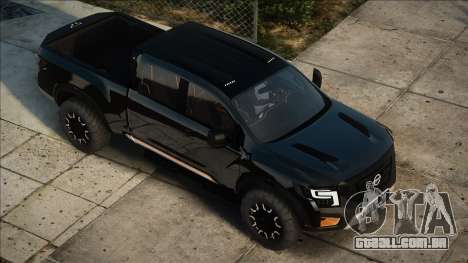 Nissan Titan 2017 Black para GTA San Andreas