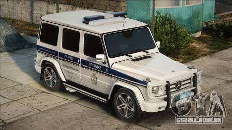 Mercedes-Benz G55 MIA Polícia para GTA San Andreas