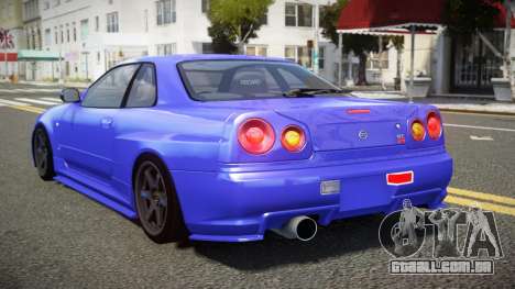 Nissan Skyline R34 Rufasey para GTA 4