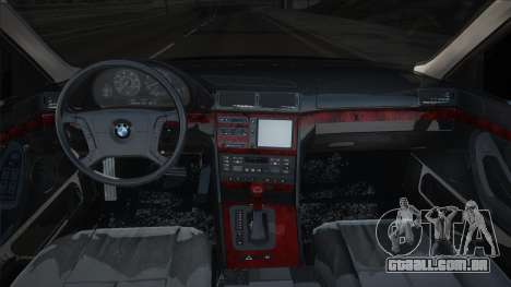 BMW E38 Blek para GTA San Andreas