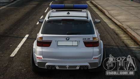 BMW X5 E70 Black Police para GTA San Andreas